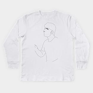 Bram Peters Kids Long Sleeve T-Shirt